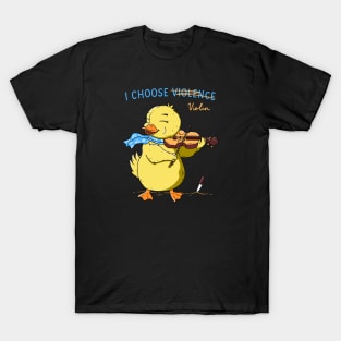 I Choose Violin T-Shirt